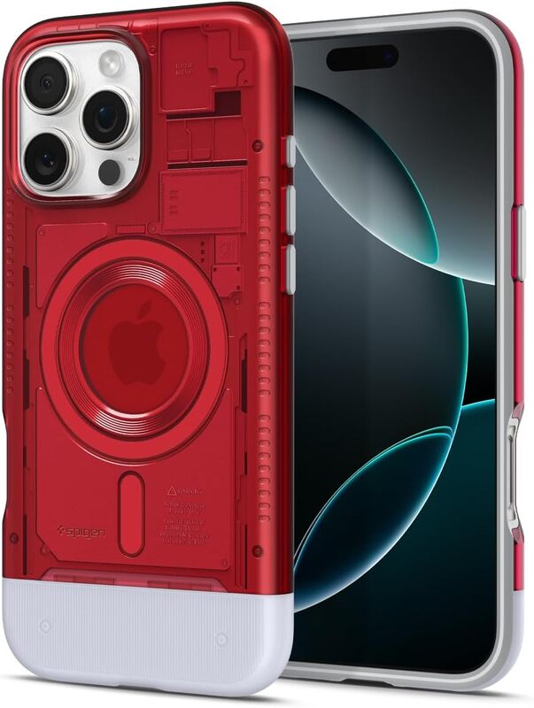 Spigen iPhone 16 Pro Max Classic C1 MagFit case cover - Ruby